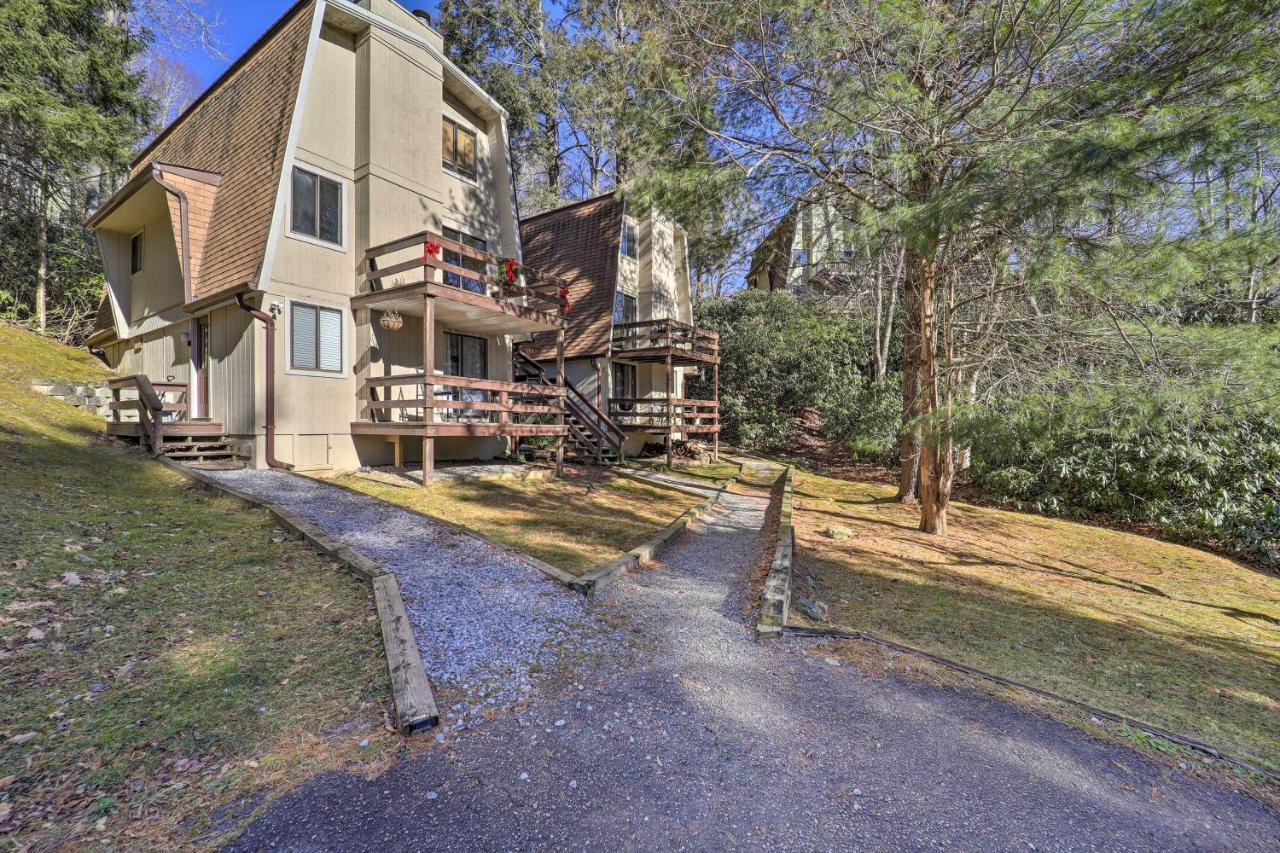 Banner Elk Mountain Retreat With Deck And Fireplace Exterior photo