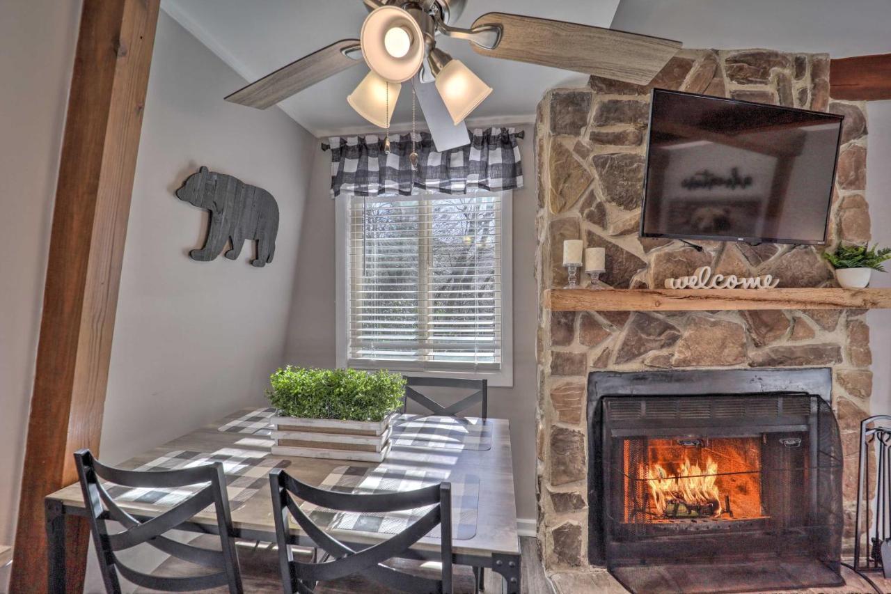 Banner Elk Mountain Retreat With Deck And Fireplace Exterior photo